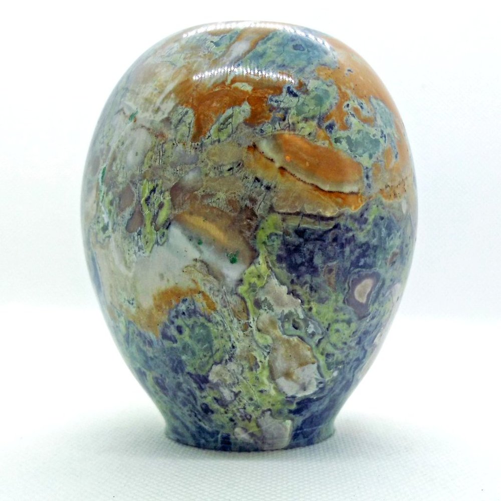 Beautiful Agate Stone Vase 4" High